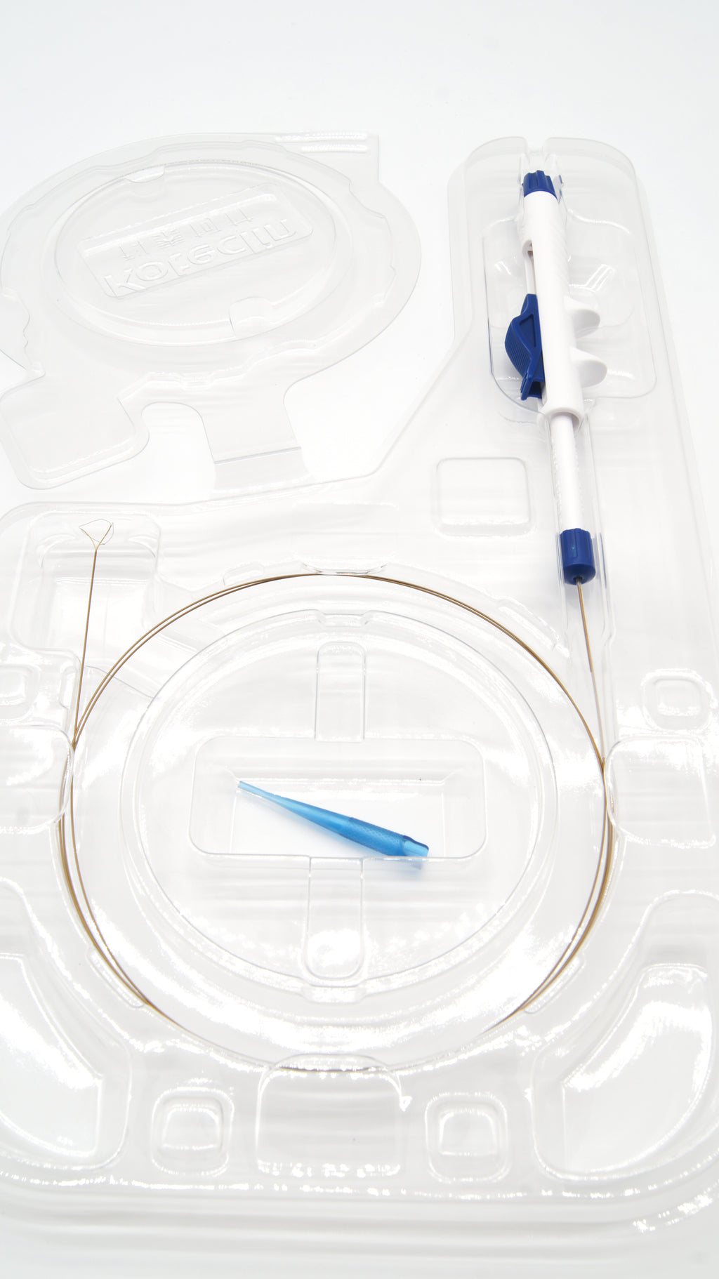 Cesta endoscopica para extracción.